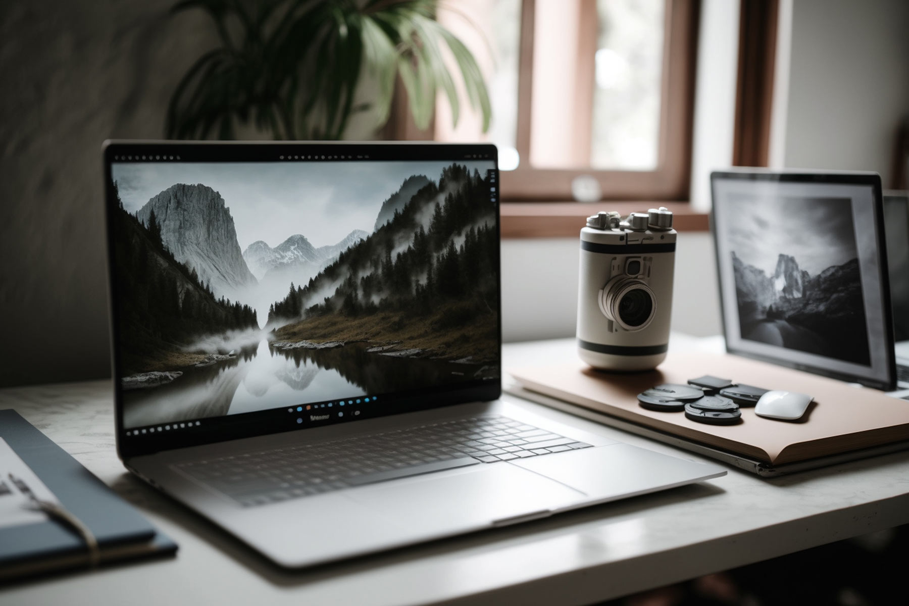 Photo of the desk of a Northwest Arkansas Website Designer and copywriter 