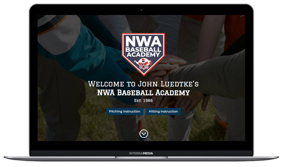 NWA website client screenshot - NWA Baseball Academy